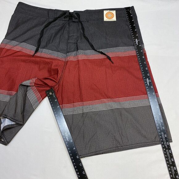 NWT Surf Ride Board Shorts Swim Trunks Men's 40 Multicolor - Picture 12 of 12